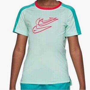NWT Boy’s Nike Dri-FIT Big Kids Green Lightweight Training Top Size Small